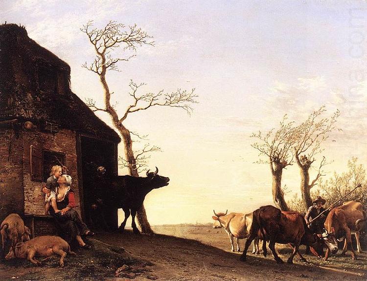 paulus potter Driving the Cattle to Pasture in the Morning china oil painting image